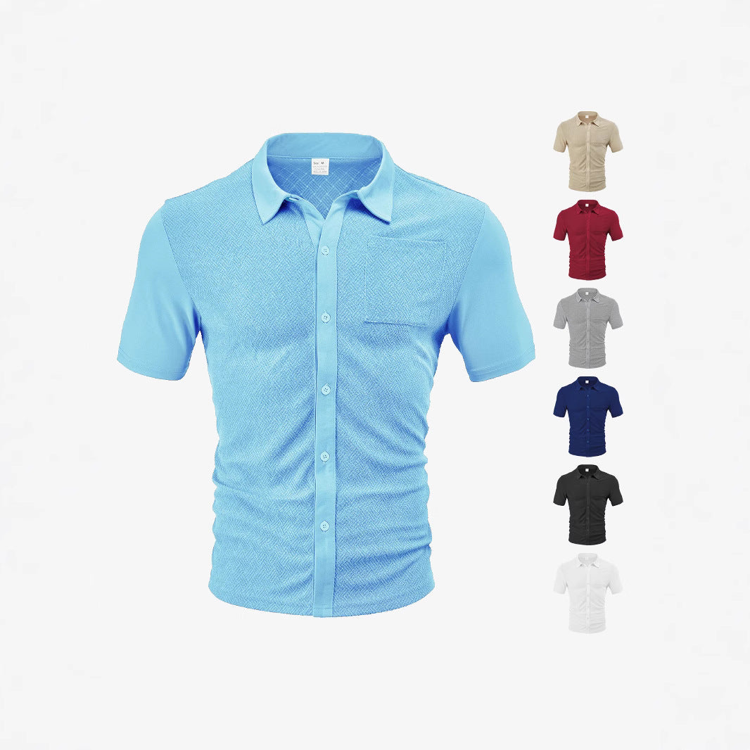 Herren Kurzarmhemd