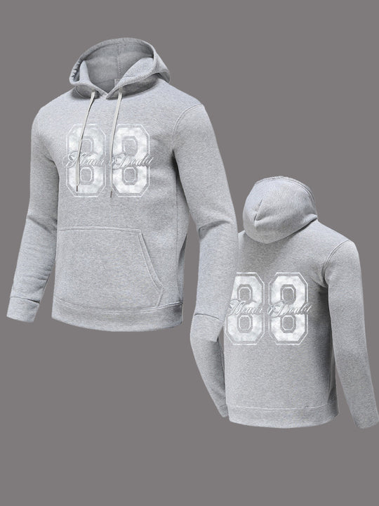 Damen Kapuzenpullover mit sportlichem Aufdruck Fudus