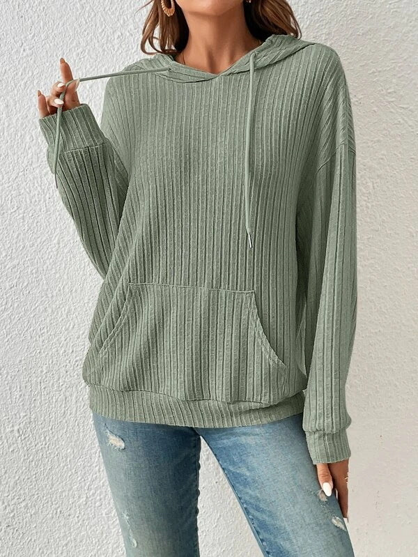 Damen Chic und Kuscheliger Kapuzenpullover