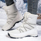 Damen Isolierte Winterstiefel mit rutschfester Sohle und atmungsaktivem Obermaterial Fudus