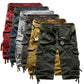 Cargo Shorts Herren Mehrere Taschen Robust