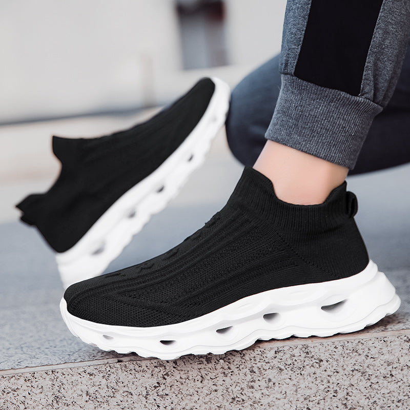Damen Hochleistungs-Laufsneaker mit flexiblem Strick-Obermaterial und innovativem Dämpfungssystem Fudus
