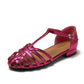 Fudus Damen Metallic Ballerinas - Verstellbarer Riemen & Elegantes Design