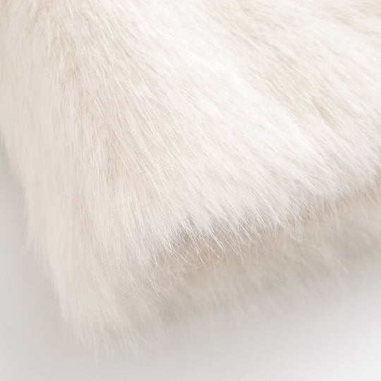 Damen Kunstfelljacke im modernen Design Fudus