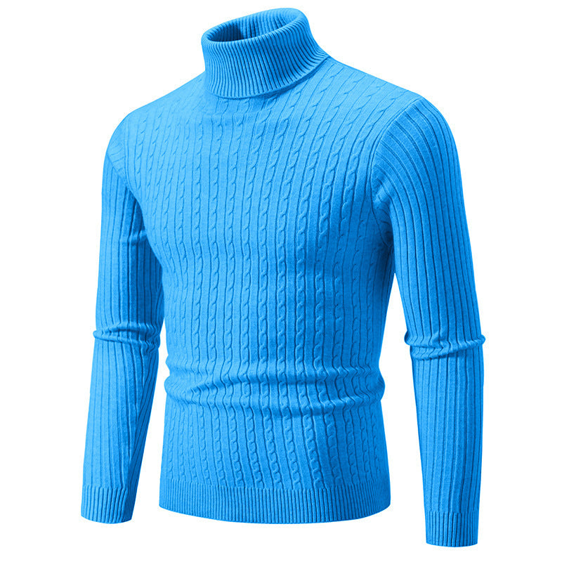 Herren Rollkragenpullover aus komfortabler Strickqualität Fudus