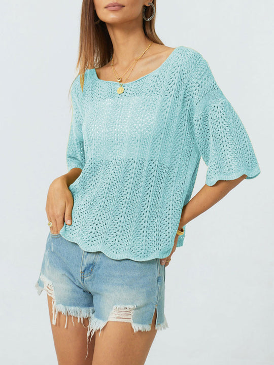 Damen Häkeloberteil Fudus