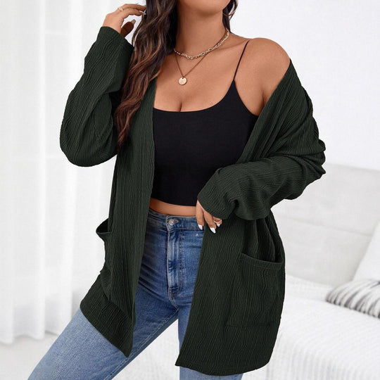 Damen lässige Strickjacke Fudus