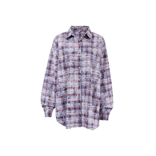 Damen lässige Karoshemjacke Fudus