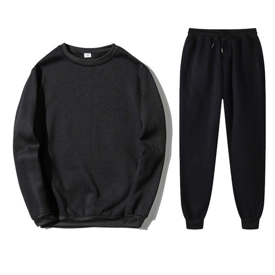 Damen komfortabler Sweatshirt und Jogginghose Set Fudus