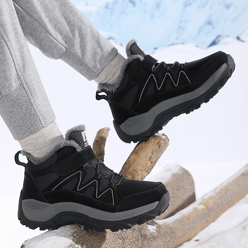 Damen Isolierte Wanderstiefel mit rutschfester Außensohle und wärmendem Innenfutter Fudus