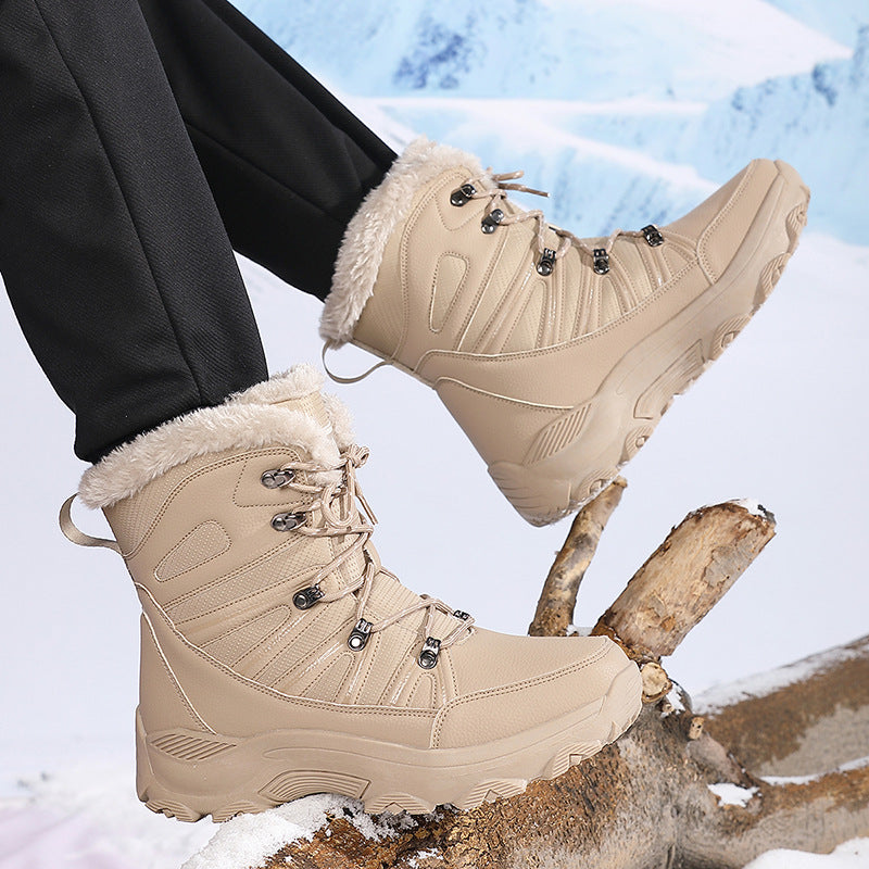 Damen Isolierte Winterstiefel mit rutschfester Sohle und warmem Innenfutter Fudus