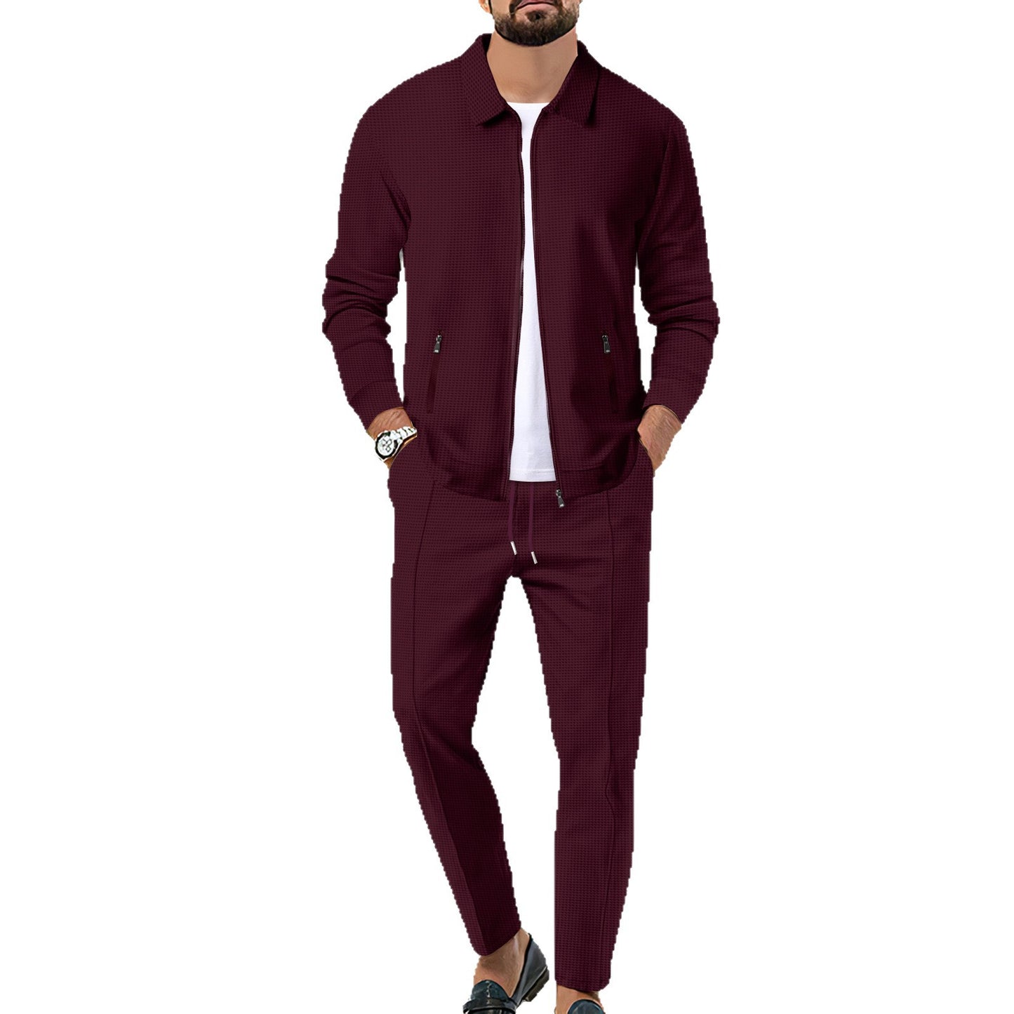 Herren sportliches Ensemble mit modernem Schnitt und atmungsaktivem Material Fudus