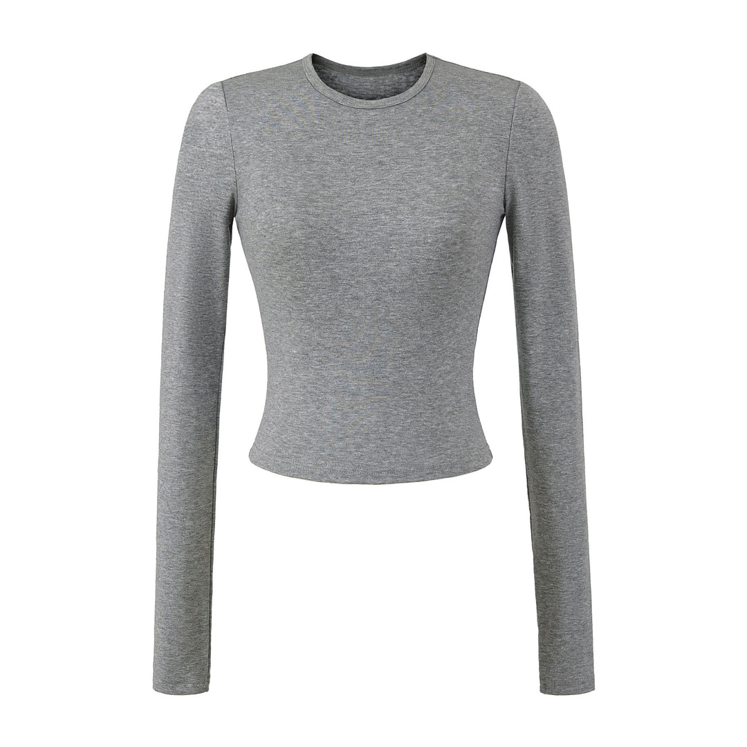 Damen langärmliges Basic-Oberteil Fudus 1762779832