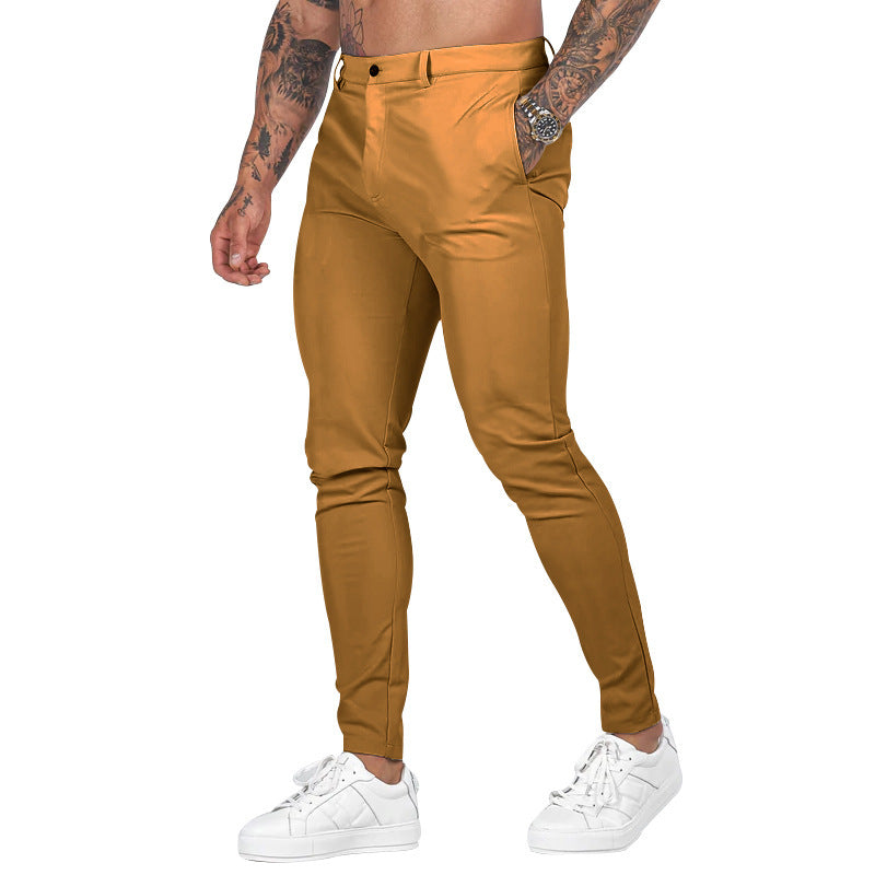 Herren Slim Fit Chinos von Fudus