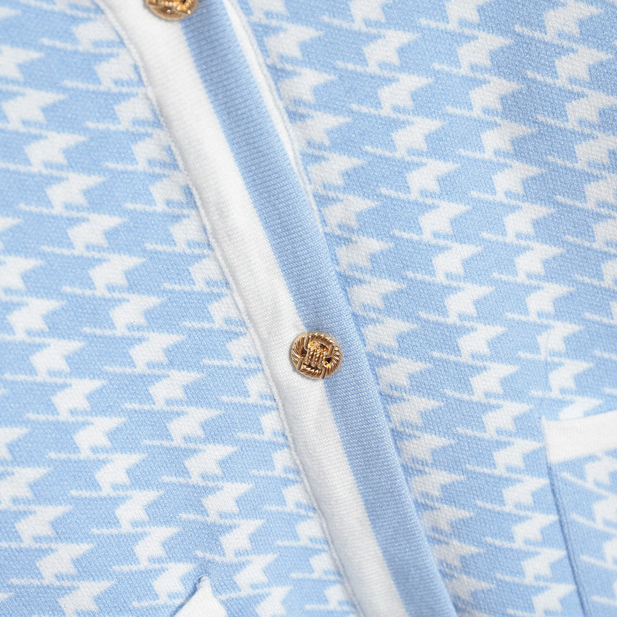 Damen Hüftlanger Strickcardigan mit Knopfverschluss und praktischen Taschen Fudus