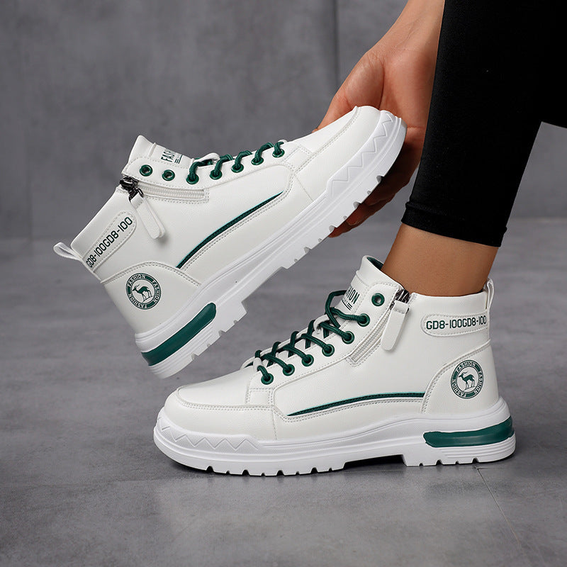 Damen Sportliche High-Top Boots Fudus