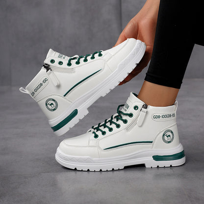 Damen Sportliche High-Top Boots Fudus