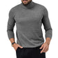 Herren Eleganter Rollkragenpullover aus weichem Strickstoff Fudus