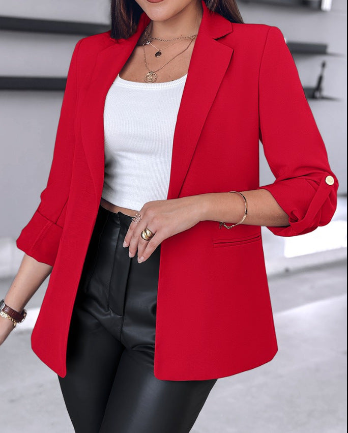 Fudus Damen Blazer - Figurschmeichelnder Schnitt & Modische Details
