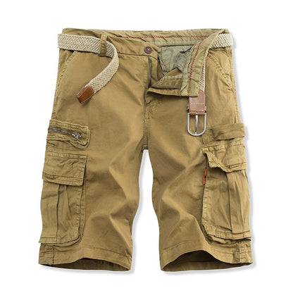 Herren Robuste Multi-Taschen Cargo-Shorts Bequem