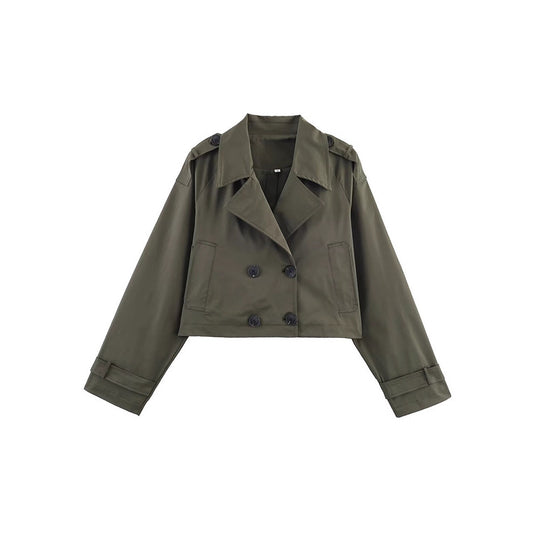 Damen kurze Bikerjacke Fudus