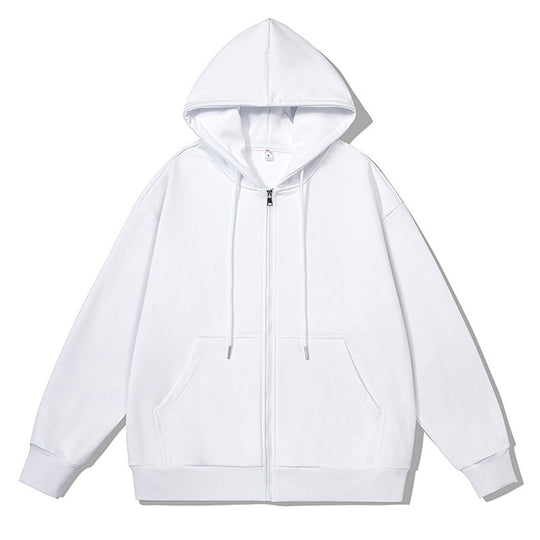 Damen Lässige Hoodie mit Hohem Kragen & Seitentaschen