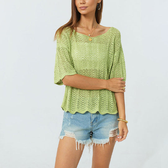 Damen Häkeloberteil Fudus