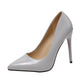 Damen Elegante High Heels Spitz