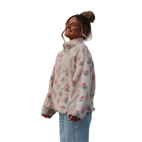 Damen Kuscheljacke Fudus