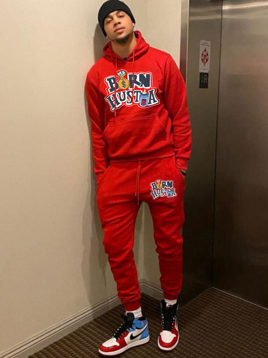 Damen Hoodie mit Jogginghose-Set im Urban-Style Fudus