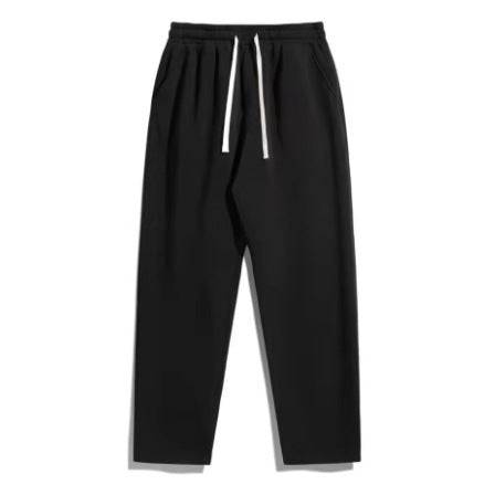 Damen lässige Sport-Jogginghose mit elastischem Bund und seitlichen Eingrifftaschen Fudus