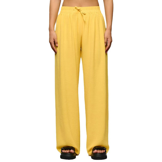 Damen lässige High-Waist-Hose Fudus