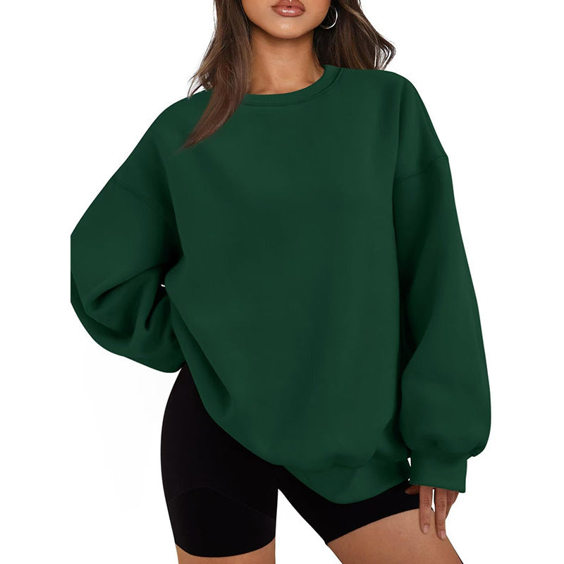 Damen lässiger Oversized Pulli Fudus