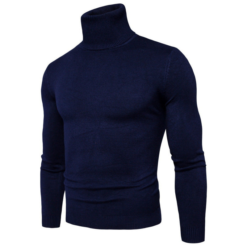 Herren Rollkragenpullover aus hochwertiger Baumwollmischung Fudus