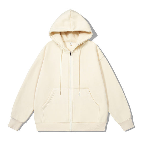 Damen Lässige Hoodie mit Hohem Kragen & Seitentaschen