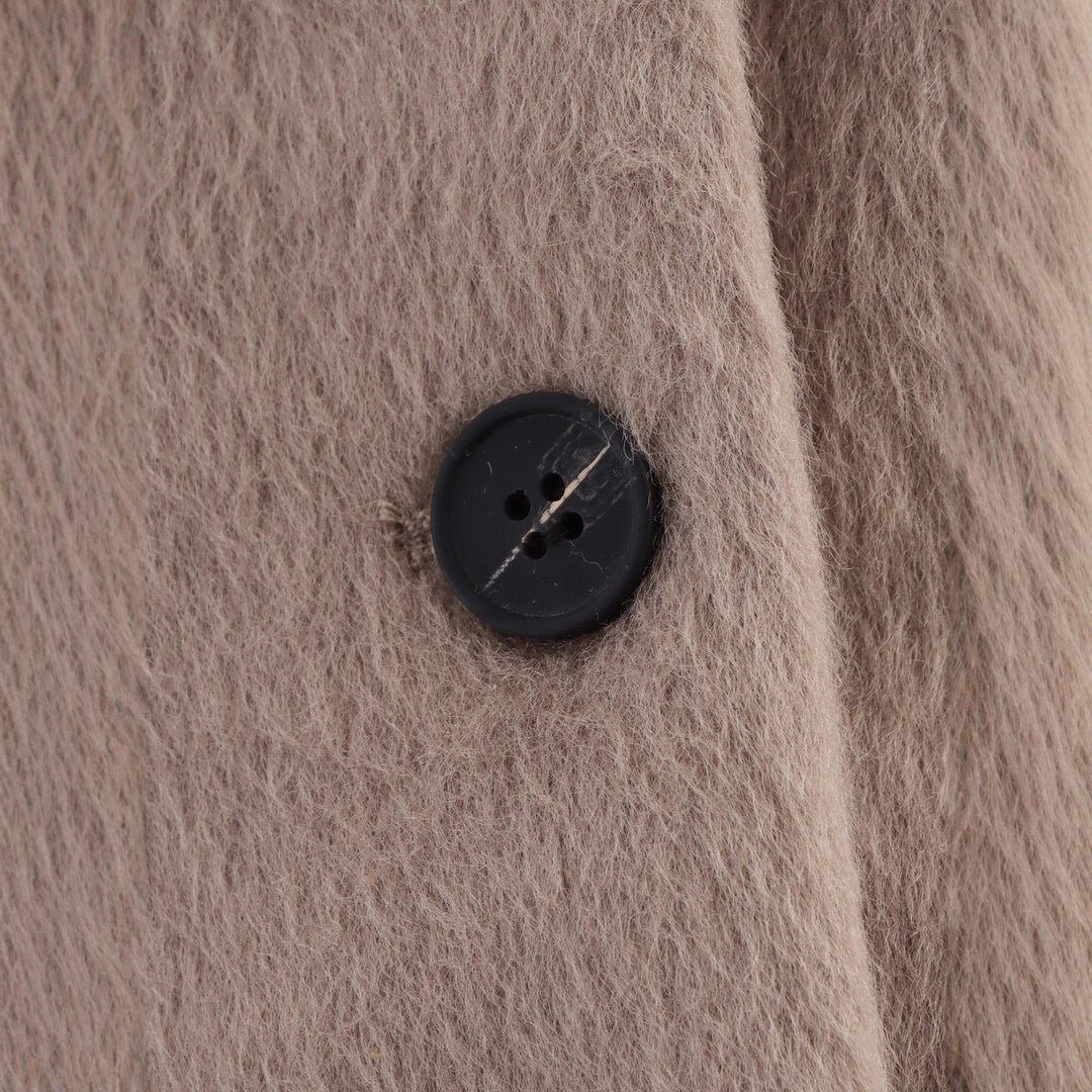 Damen kuschelige Weste mit Knopfdetails Fudus