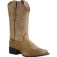 Damen Cowboystiefel mit elegantem Muster und robustem Absatz Fudus