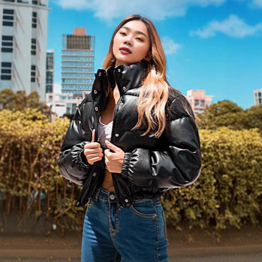 Damen kürzerer Daunenjacke Fudus