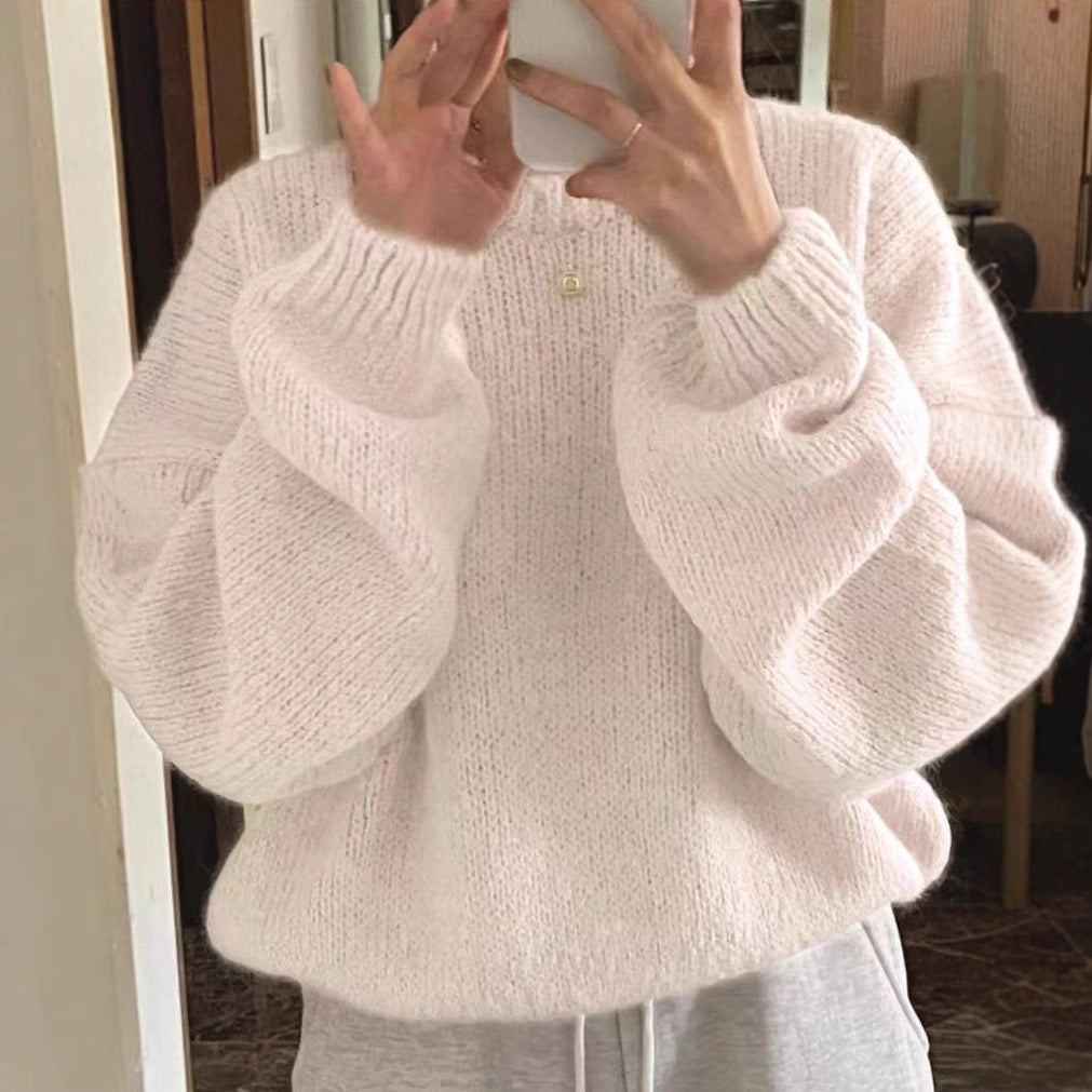 Damen kuscheliger oversized Pulli Fudus