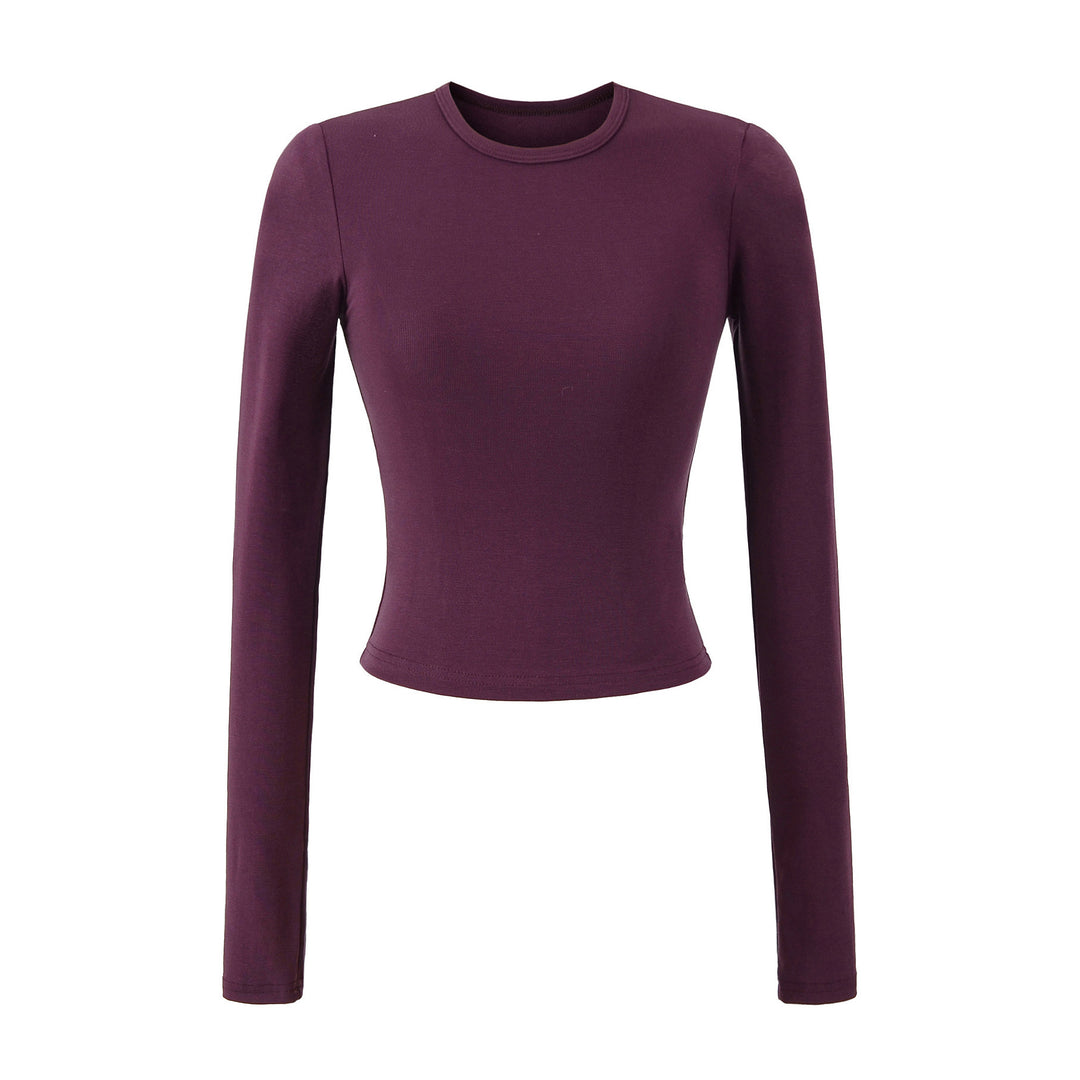 Damen langärmliges Basic-Oberteil Fudus 1762779832