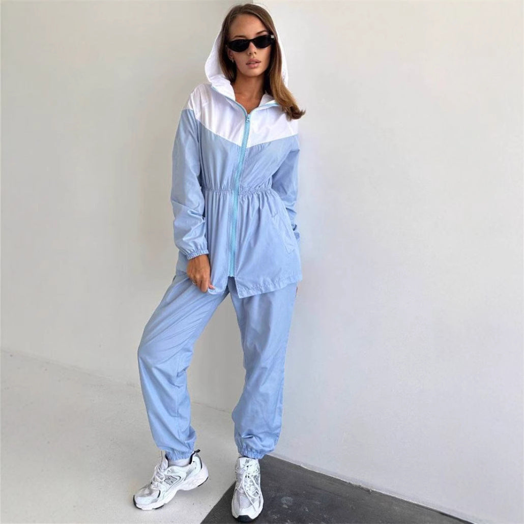 Damen sportliche Funktionsjacke und -hose Set Fudus