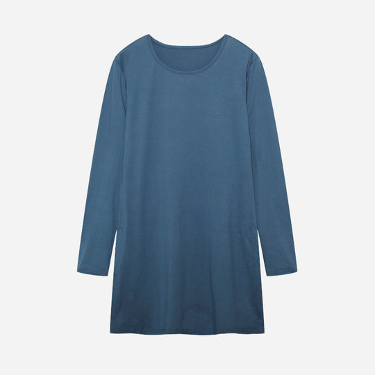 Damen langärmliges Freizeit-Tunika Fudus