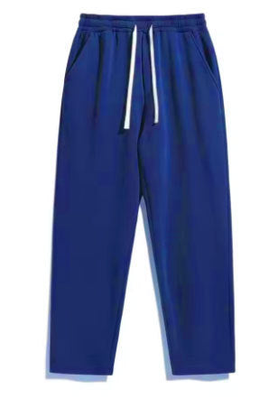 Damen lässige Sport-Jogginghose mit elastischem Bund und seitlichen Eingrifftaschen Fudus