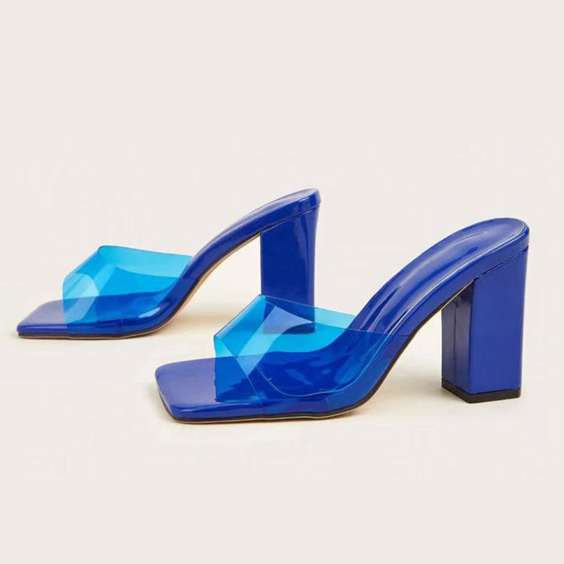 Damen Elegante Durchsichtige Sandalen