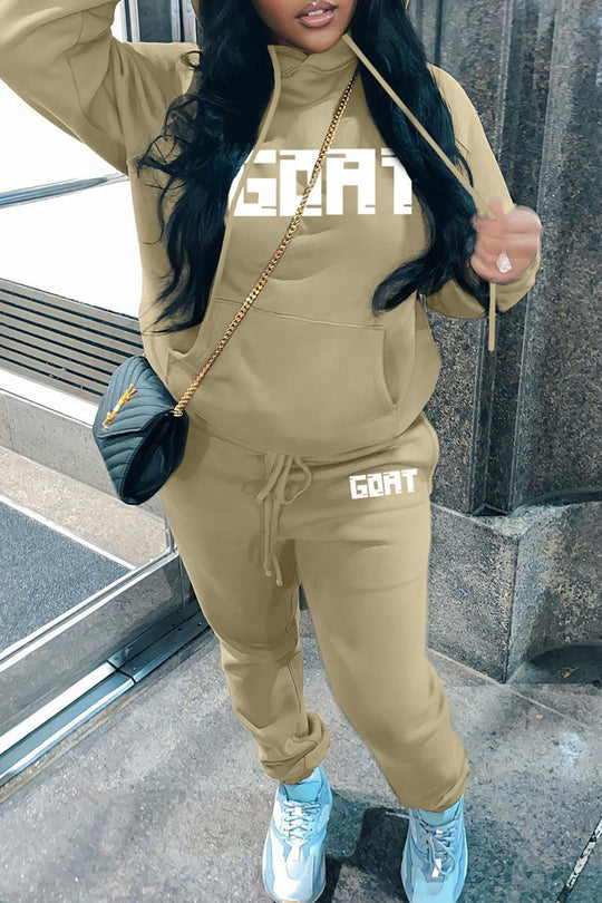 Damen Jogginganzug mit innovativem Logo-Design Fudus