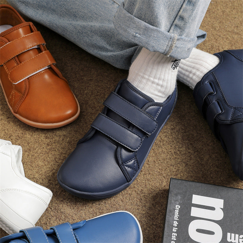 Fudus Herren Klettverschluss Spazier Schuhe Leicht Bequem Modern