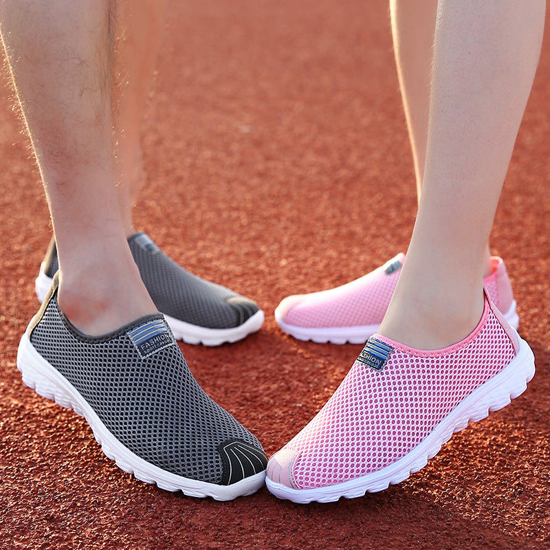 Herren Leichte Slip-On Aqua Sneaker