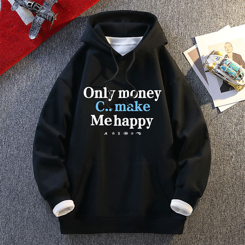 Damen Kapuzenpullover mit inspirierendem Print und lässigem Schnitt Fudus