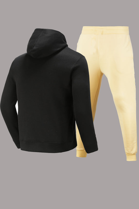 Damen Hoodie und Jogginghose Set mit kraftvollem Aufdruck Fudus