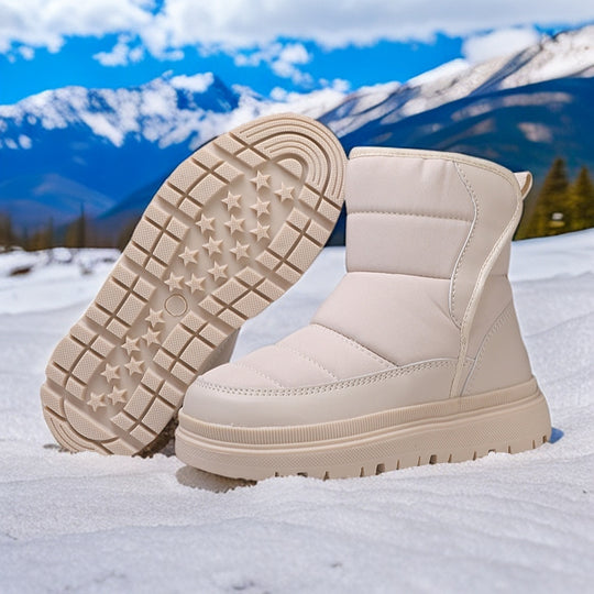 Damen Isolierte Winterstiefel mit rutschfester Sohle Fudus